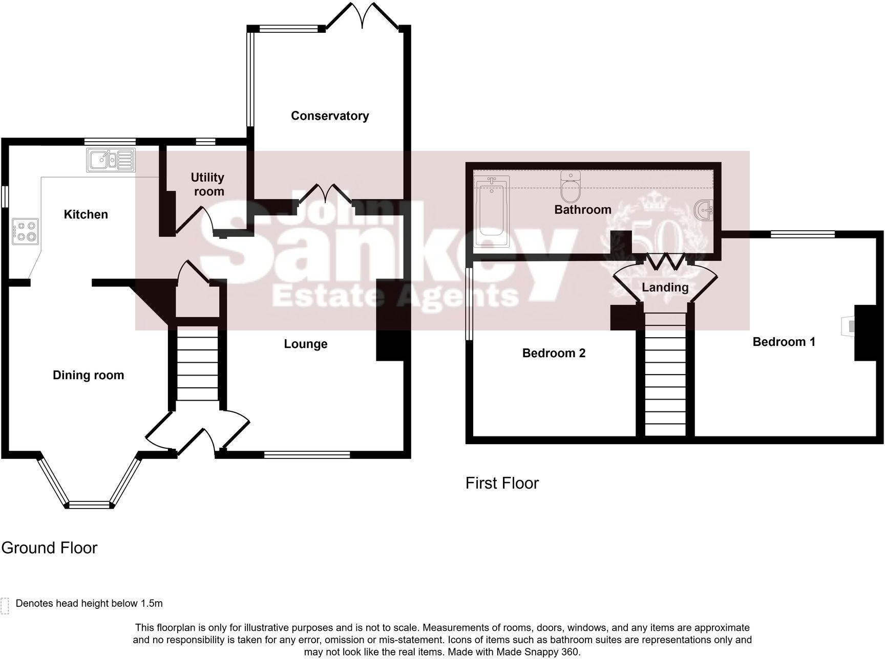 Hobhouse Road, Mansfield, NG19 floorplan