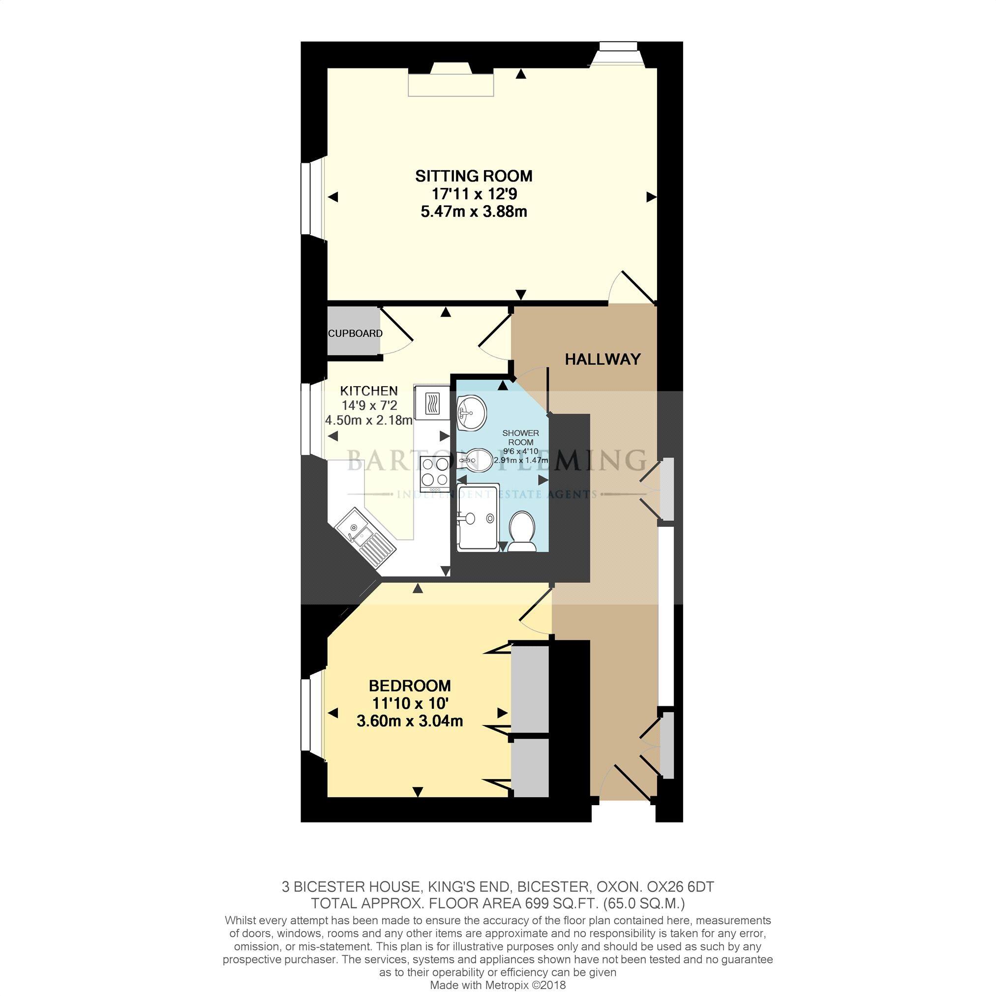 Bicester House, Kings End, Bicester, Oxfordshire, OX26 floorplan
