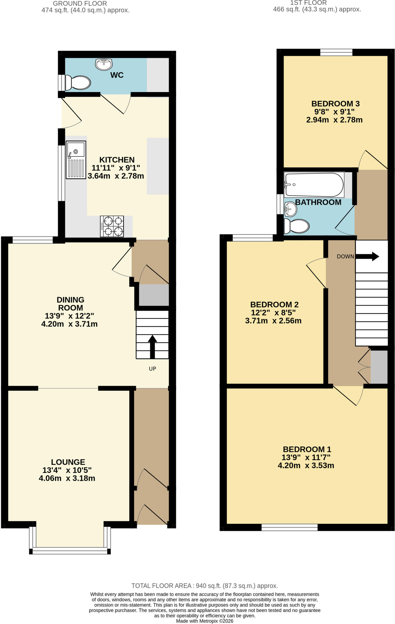 Cooper Road, Grimsby floorplan