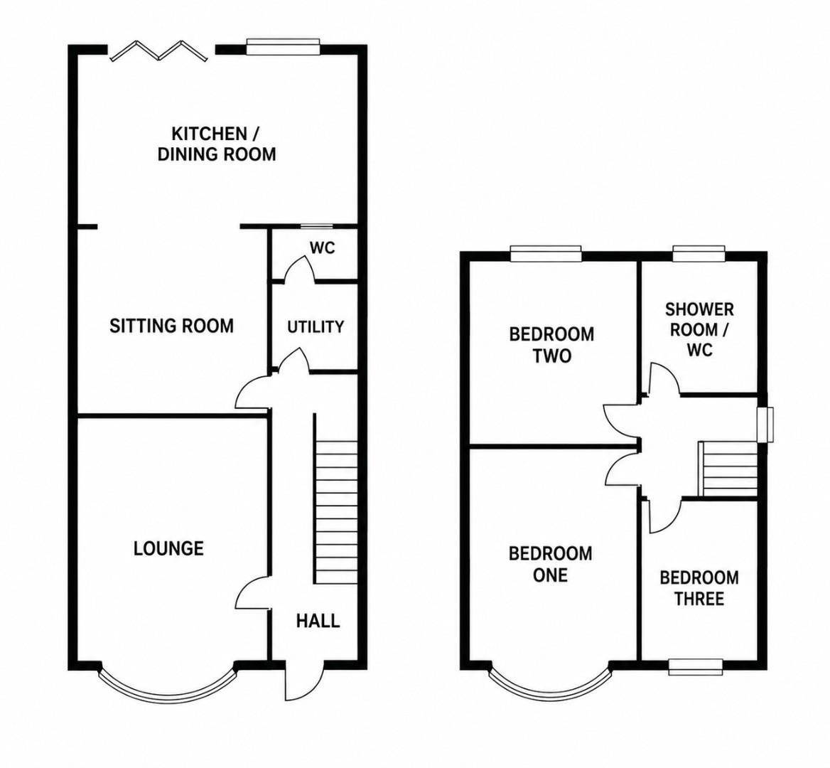 Hall Avenue, Rushden, Northamptonshire NN10 floorplan