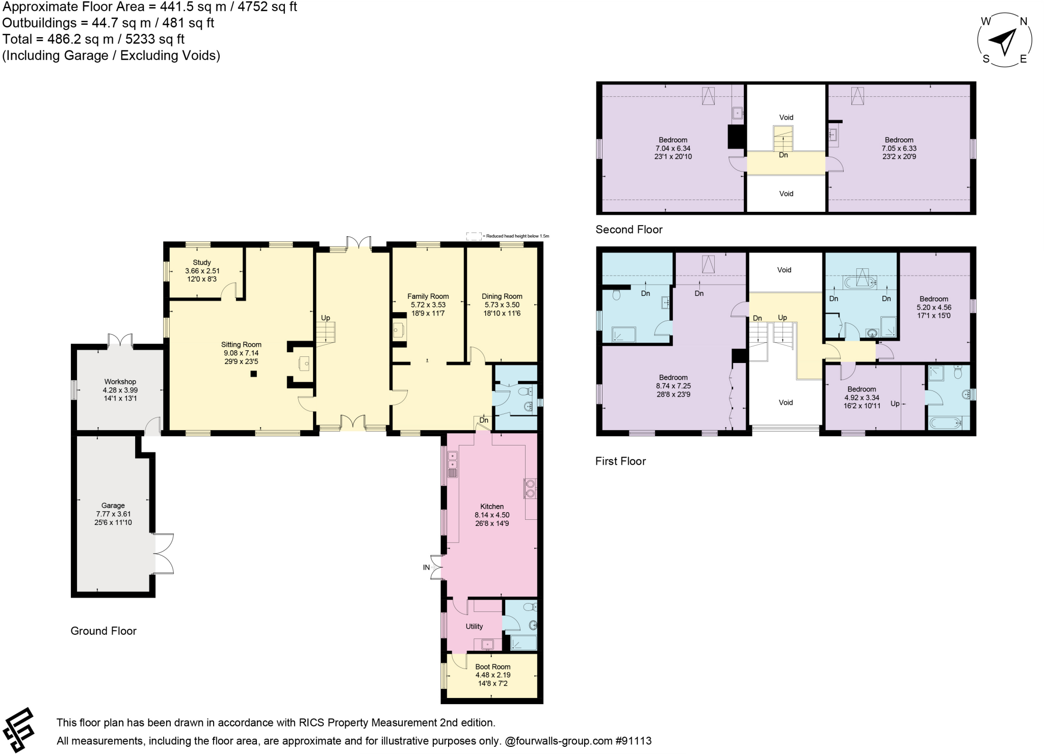 Ide Hill, Sevenoaks, Kent, TN14 floorplan