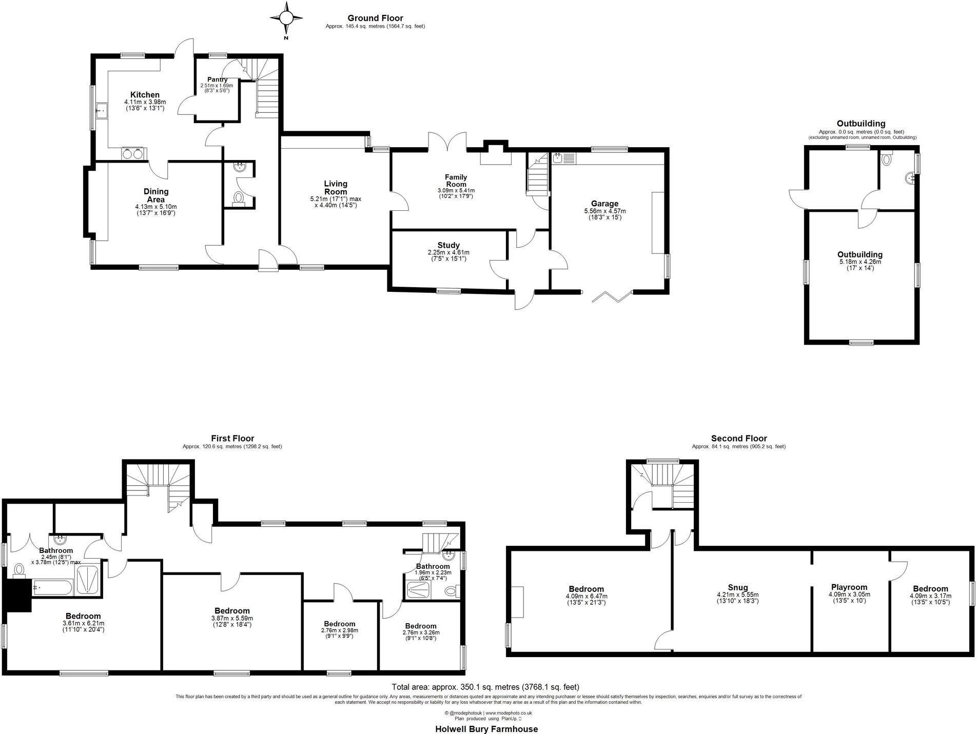 Bedford Road, Holwell Bury, SG5 floorplan