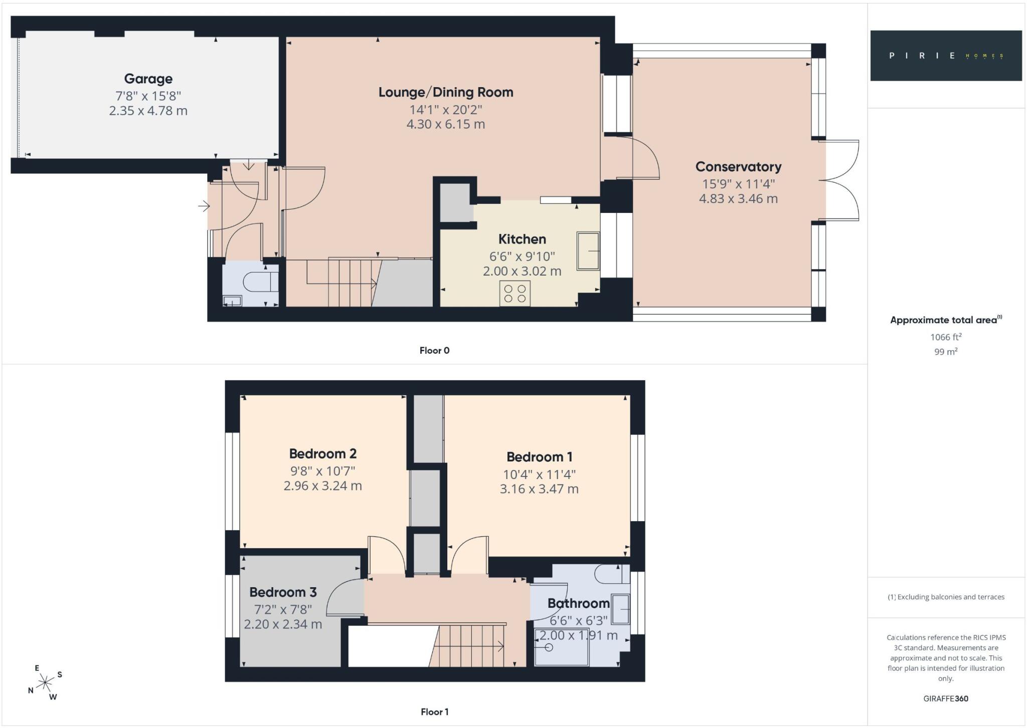 Jenkins Close, Eaton Socon, St. Neots floorplan