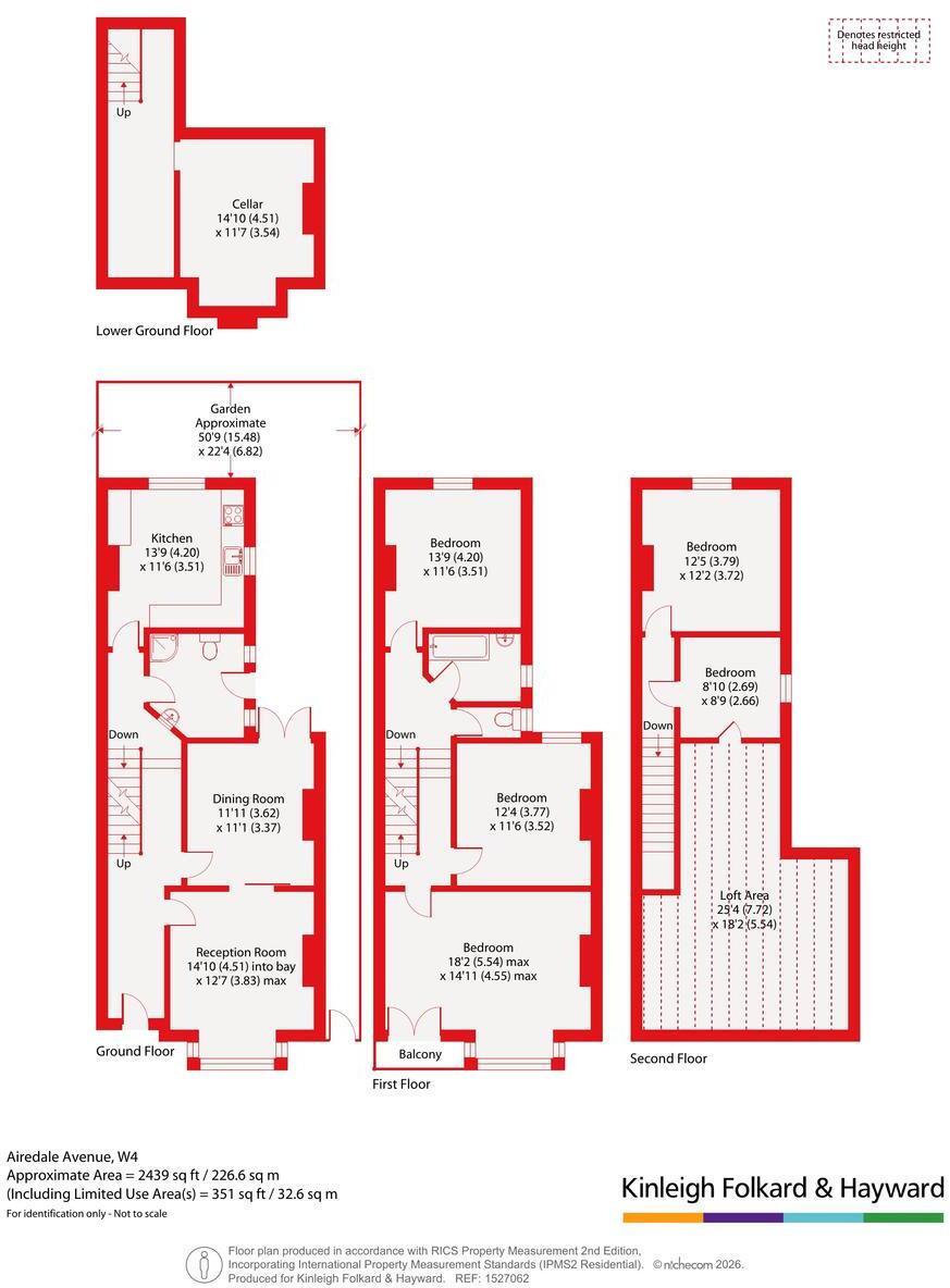 Airedale Avenue, Chiswick, London, W4 floorplan