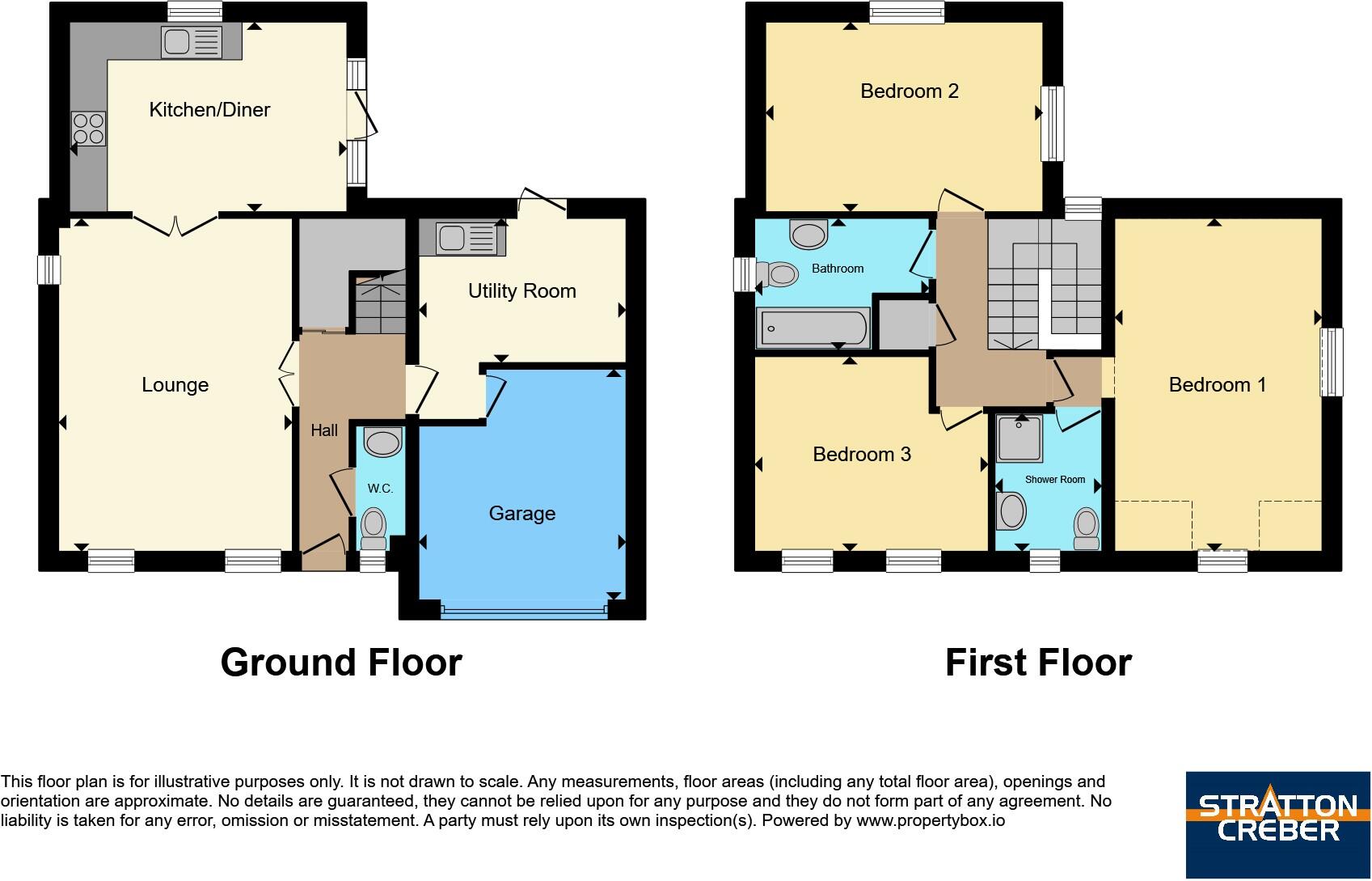 Windwards Close, Lanreath, Looe, Cornwall, PL13 floorplan
