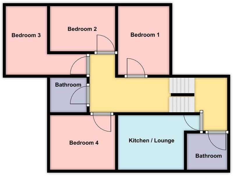 Bedford Villas, Plymouth floorplan