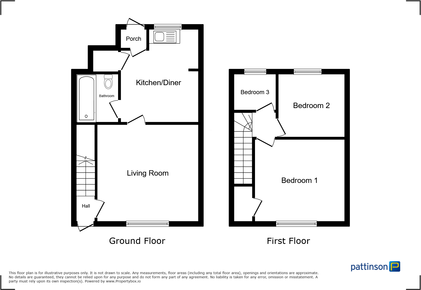 North Crescent, Easington Village, Peterlee, Durham, SR8 3EG floorplan