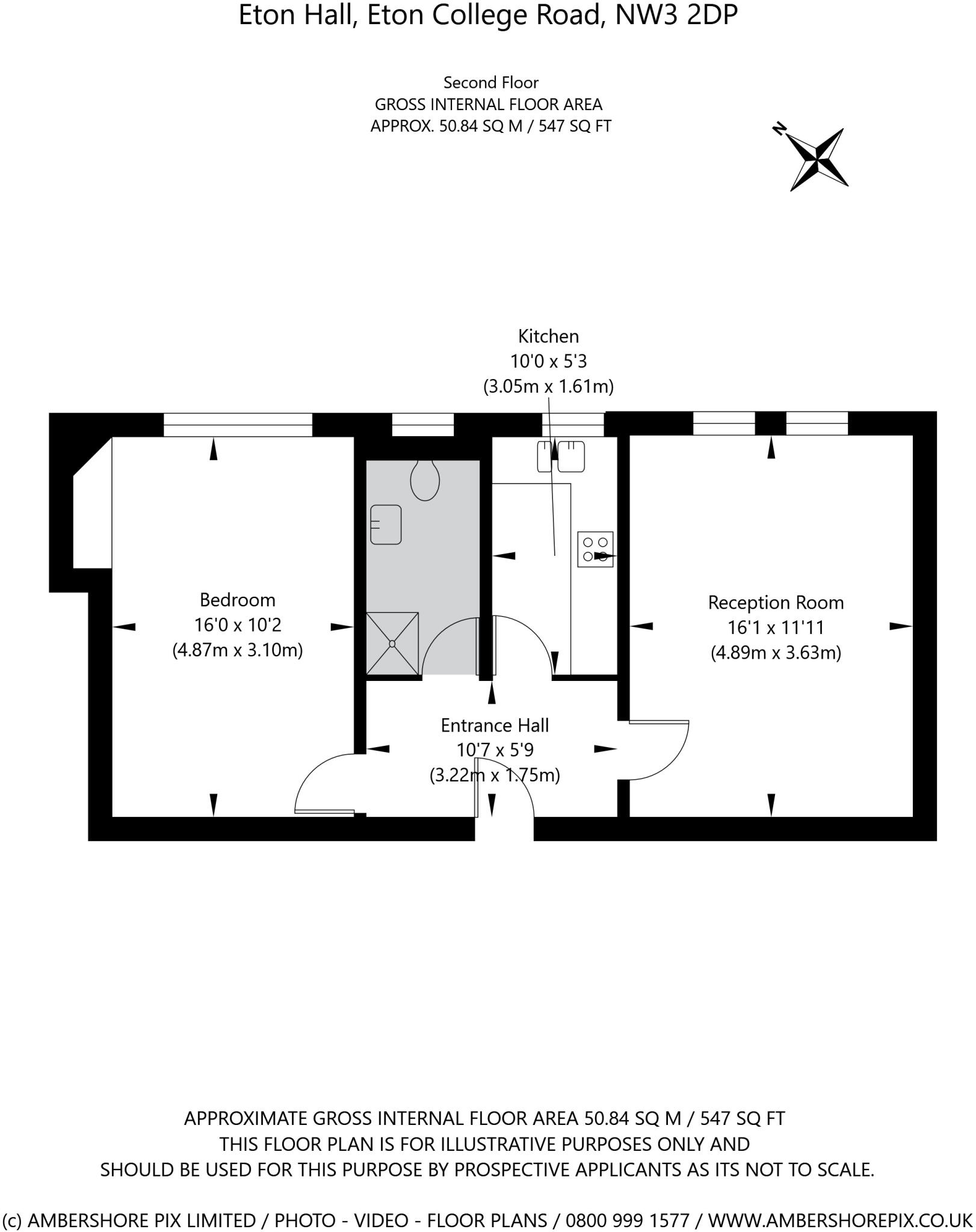 Eton Hall, Eton College Road, London, NW3 floorplan
