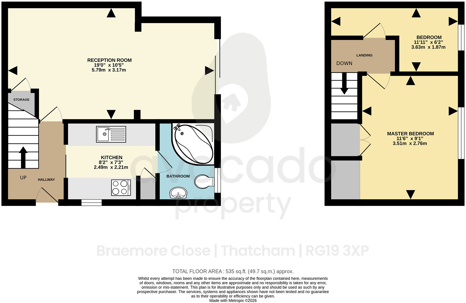 Braemore Close, Thatcham floorplan