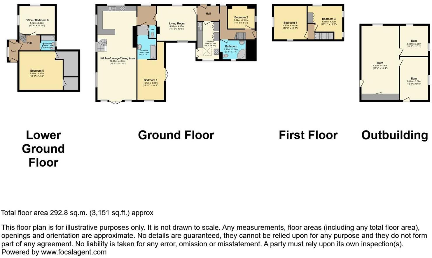 Marley, Bingley, BD16 2DN floorplan