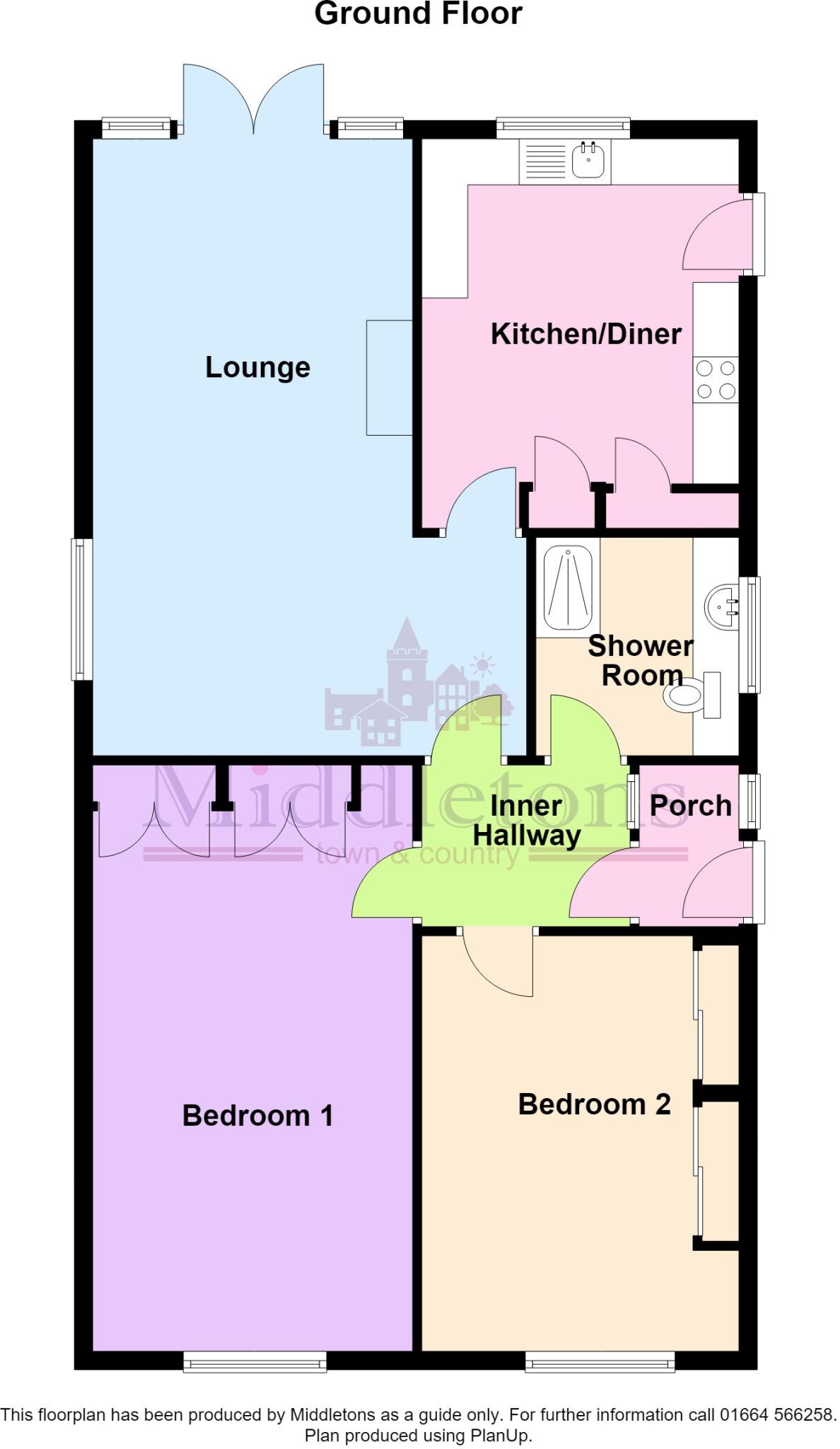 Tennyson Way, Melton Mowbray floorplan
