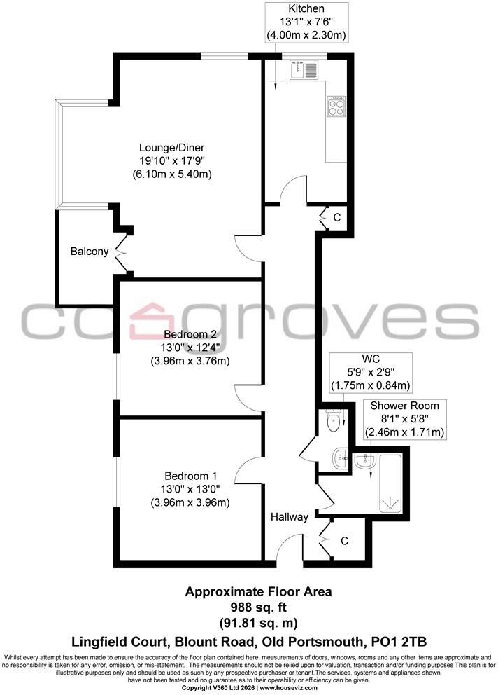 Blount Road, Old Portsmouth floorplan