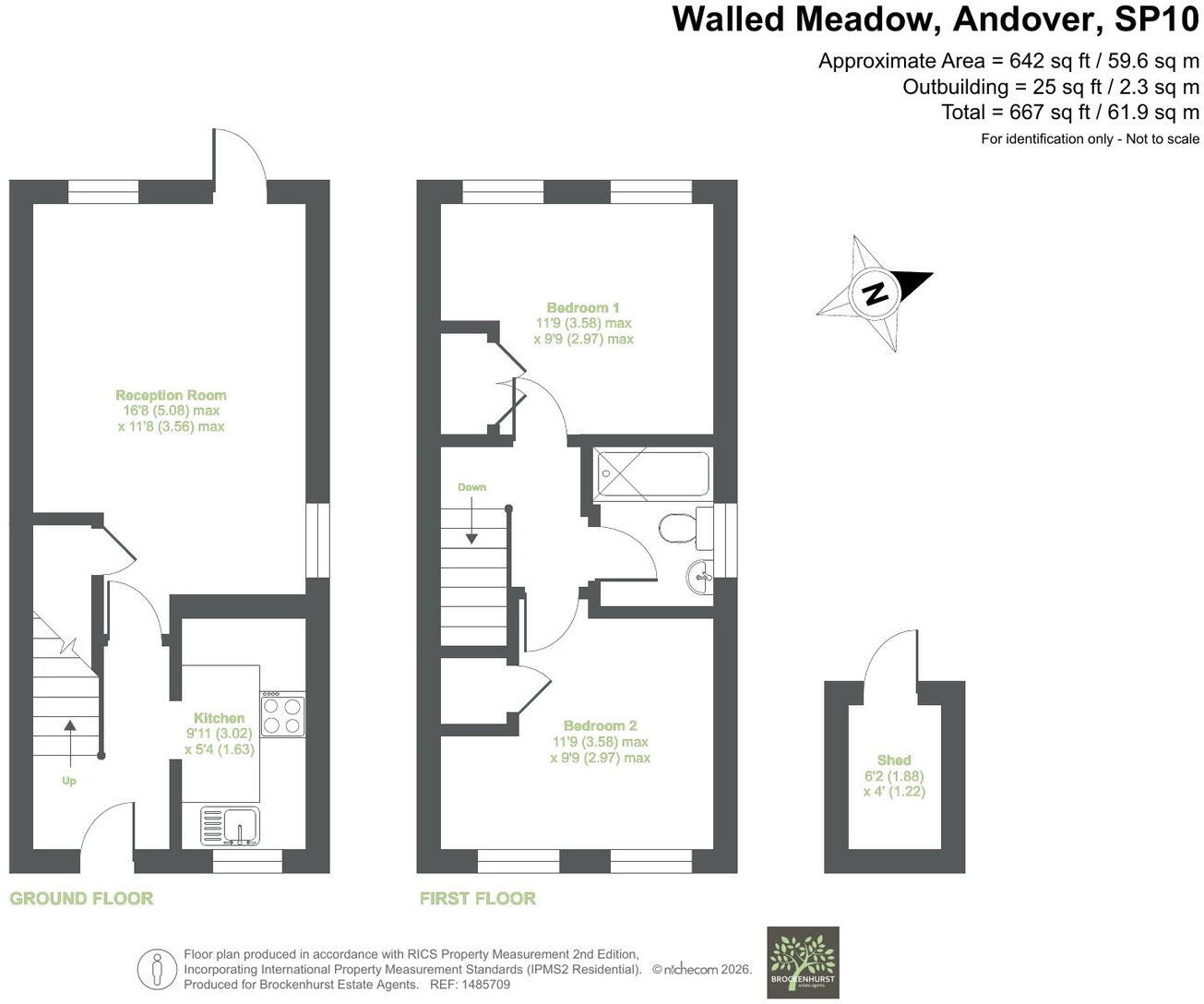 Walled Meadow, Andover, SP10 2RQ floorplan