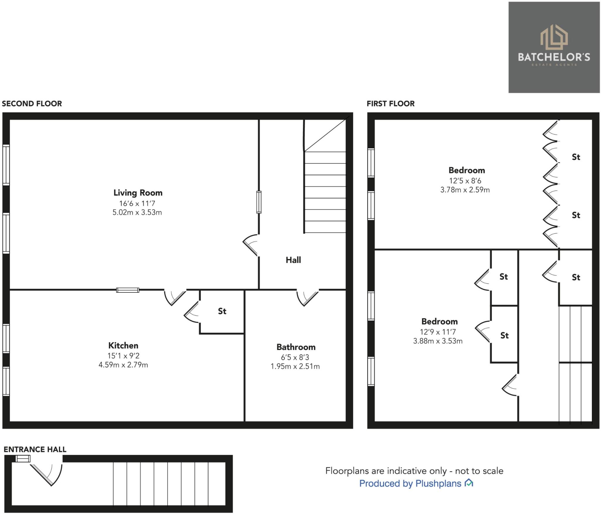 Lenzie Place, Springburn, Glasgow floorplan