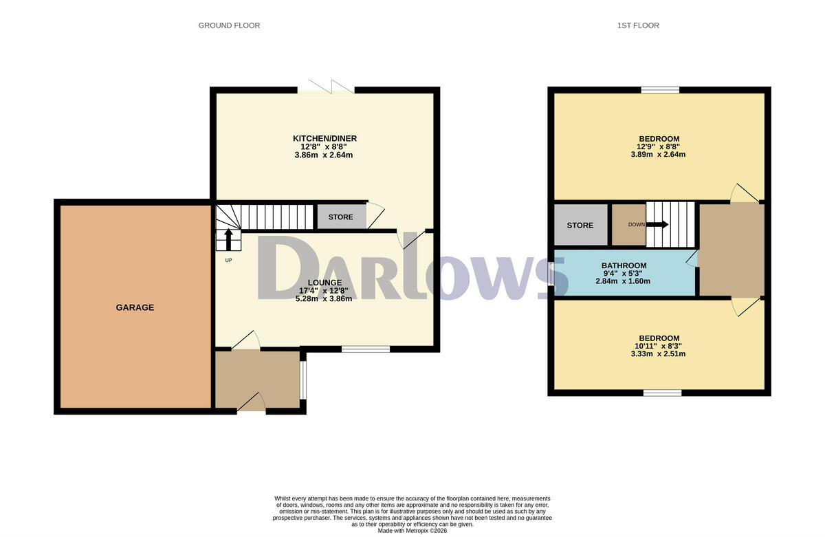 Grove House Court, Pontygwaith, Ferndale CF43 floorplan