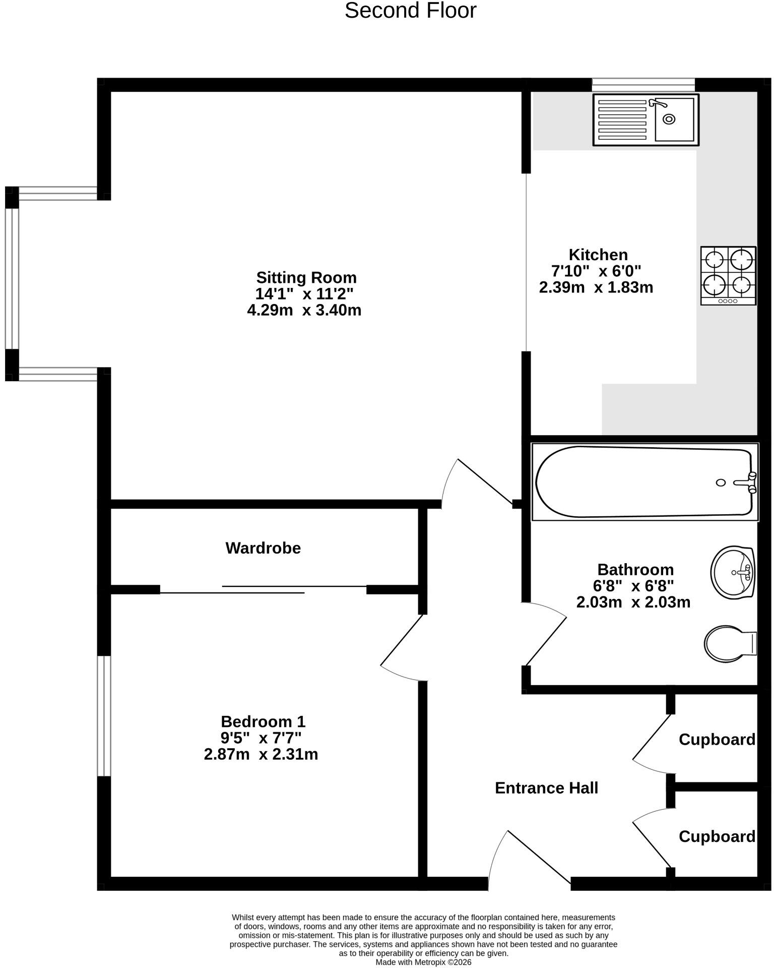 West End, Southampton floorplan