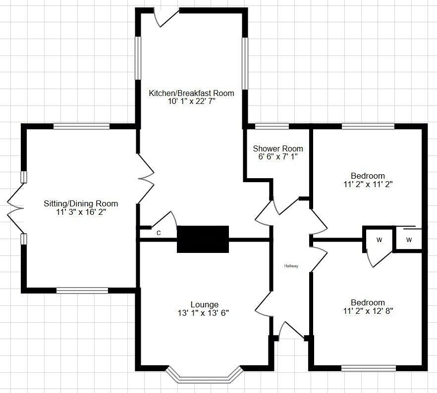 Northfield Road, Mundesley floorplan