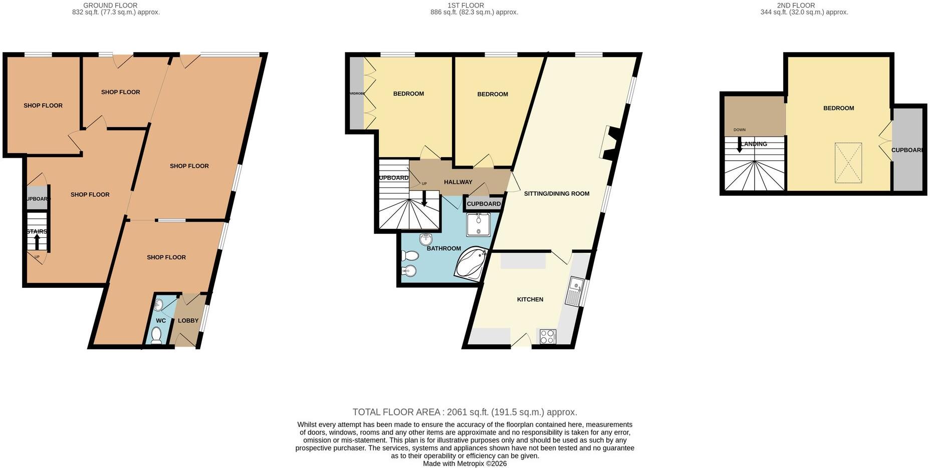 North Street, Wellington, TA21 floorplan