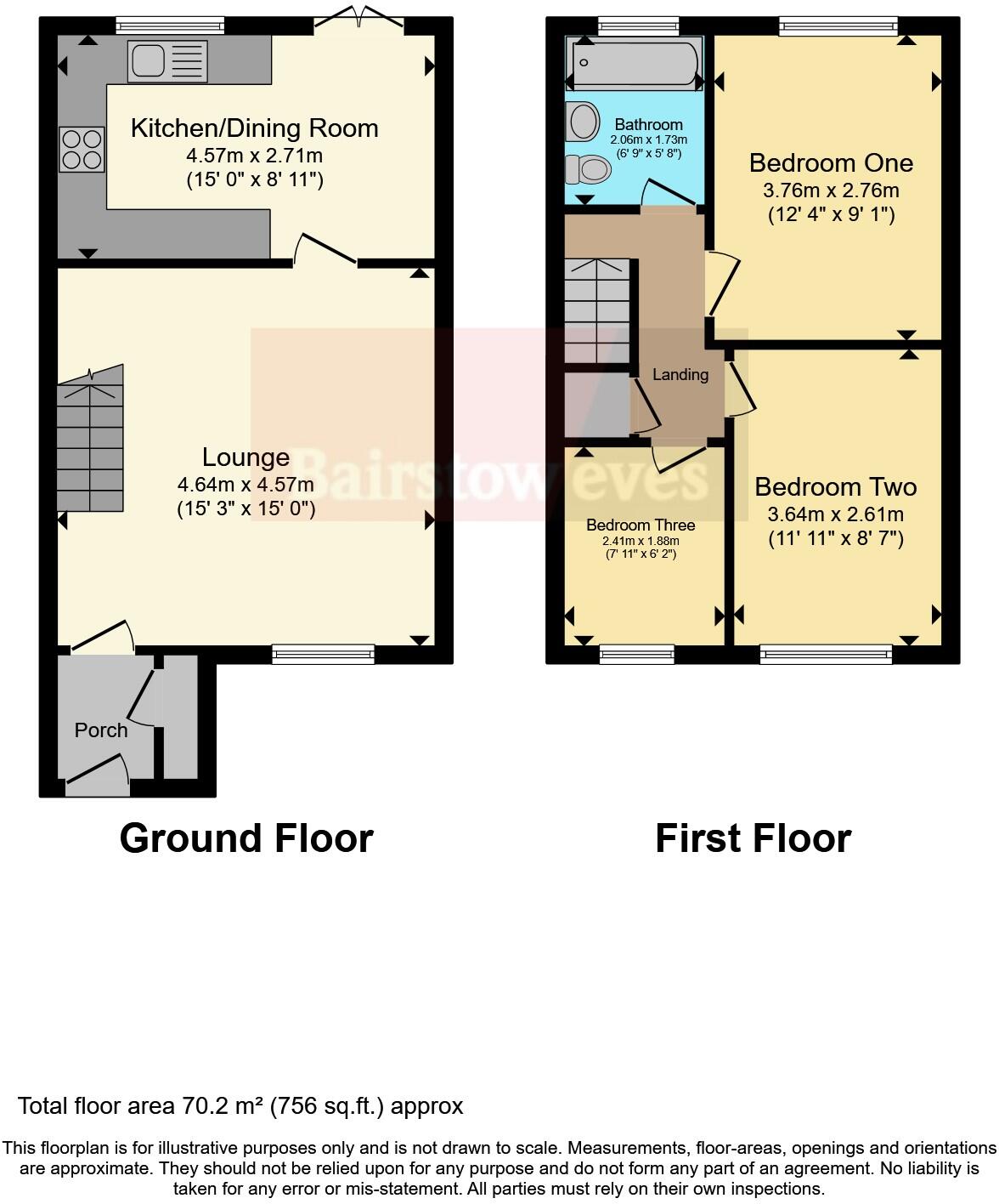 Chapel Street, New Houghton, Mansfield, Derbyshire, NG19 floorplan