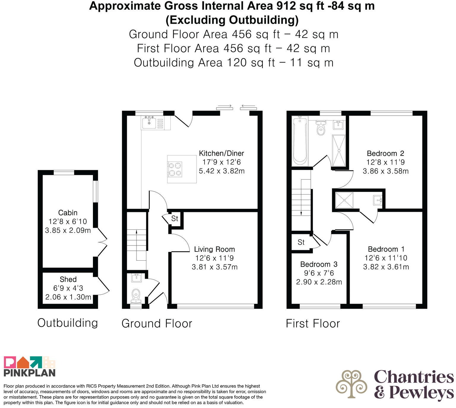 The Oval, Wood Street Village, Guildford, GU3 floorplan
