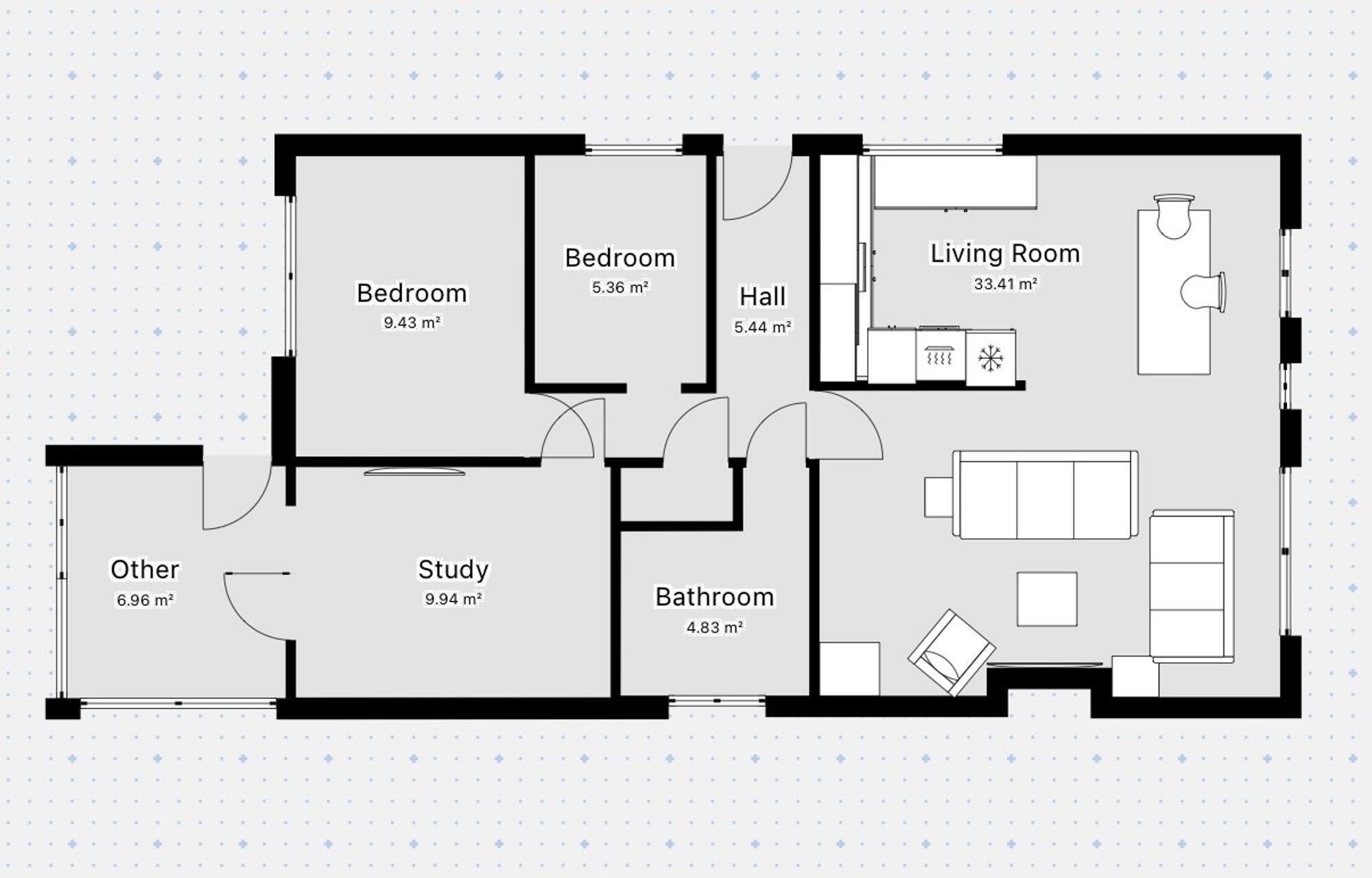 6, Bro Eglwys, Bethel, LL55 floorplan
