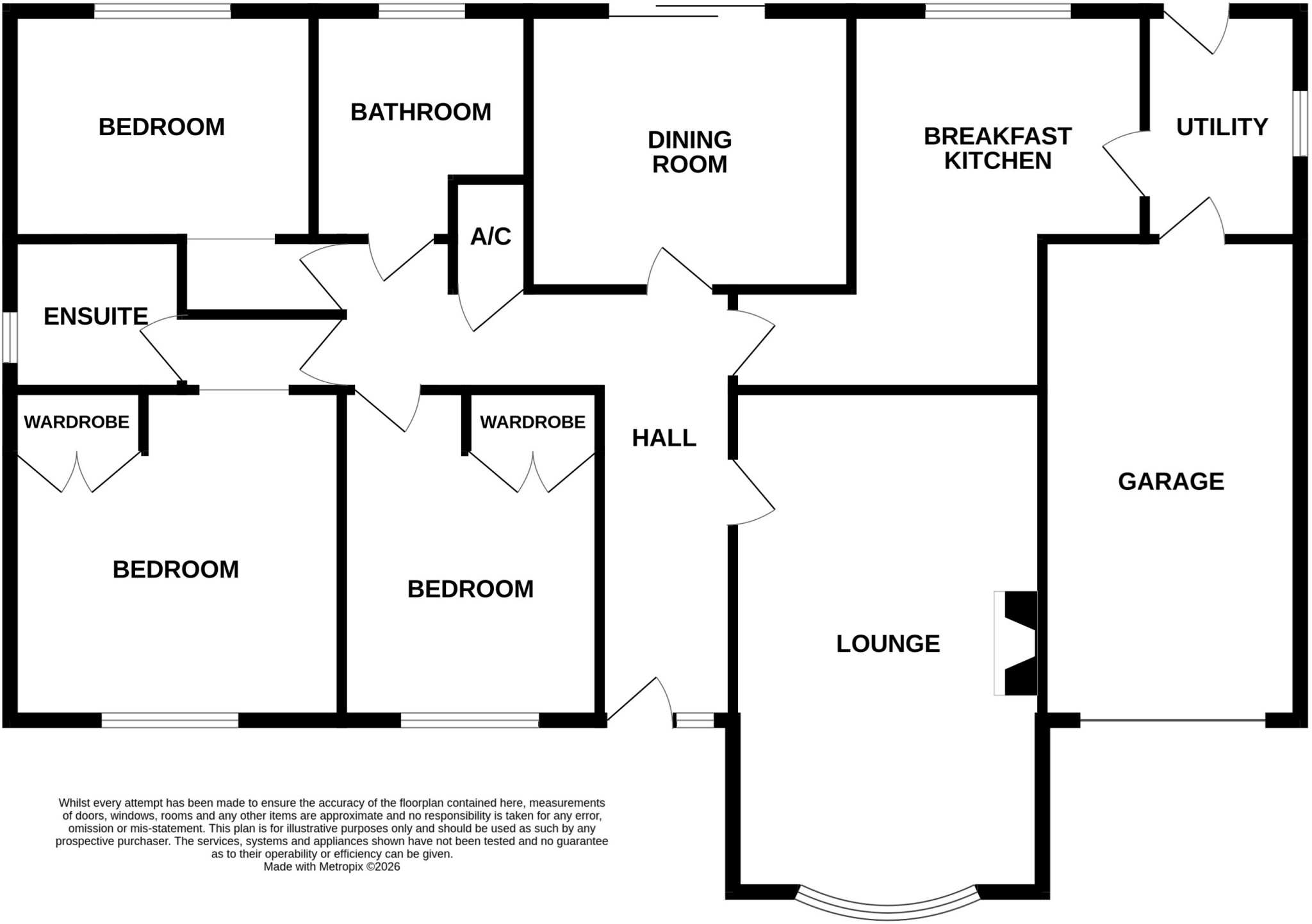 Grebe Close, Sutton Bridge floorplan