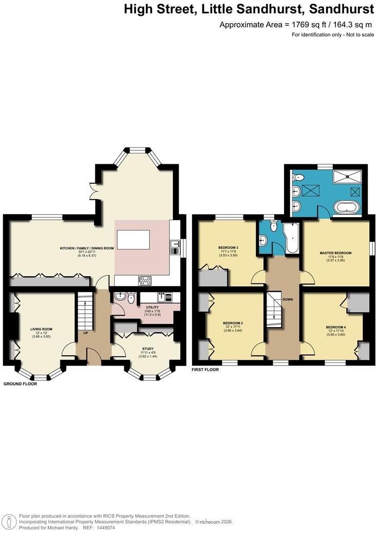 Mount Pleasant, High Street, Little Sandhurst, Berkshire, GU47 8LH floorplan