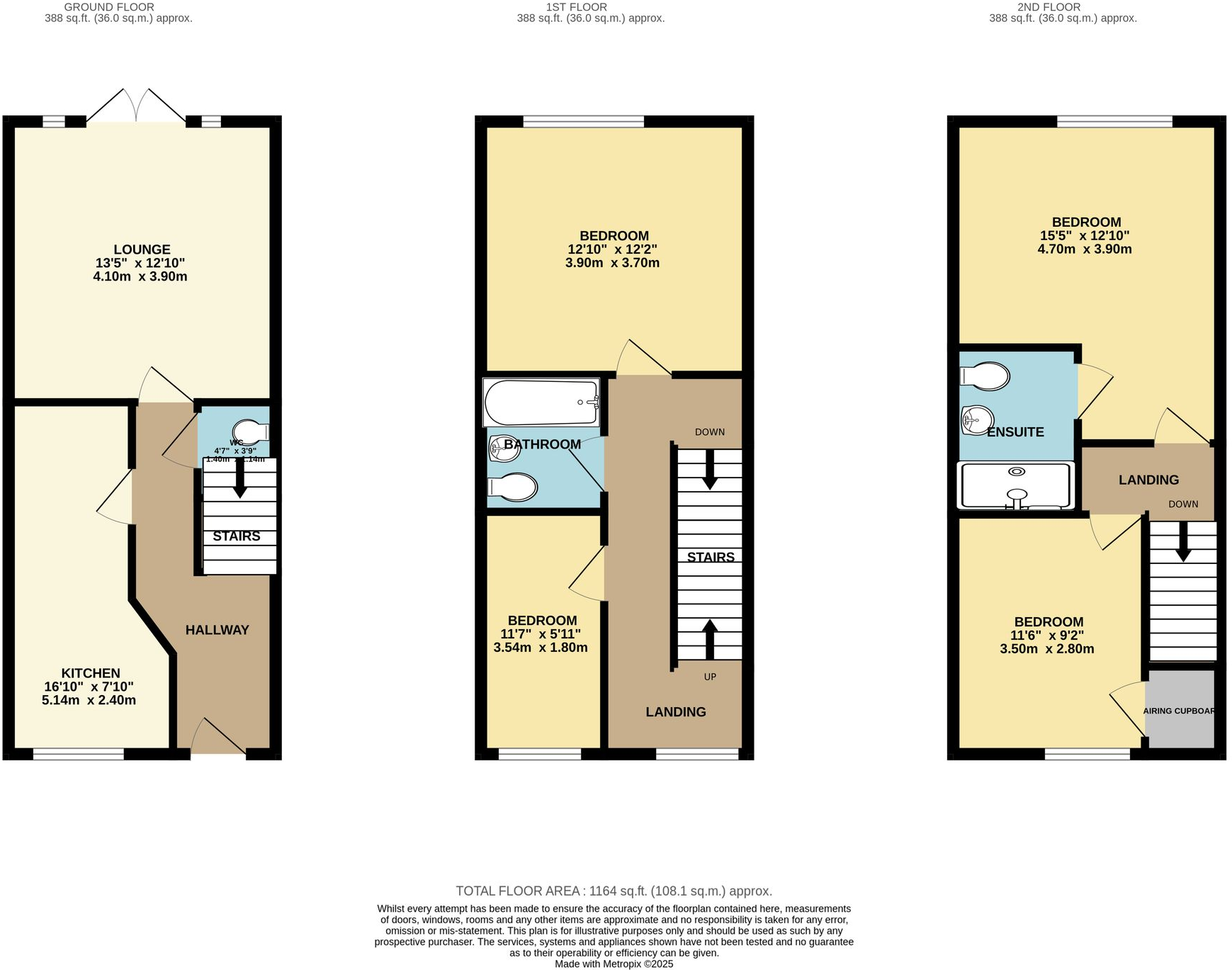 The Nettlefolds, Hadley, TF1 floorplan