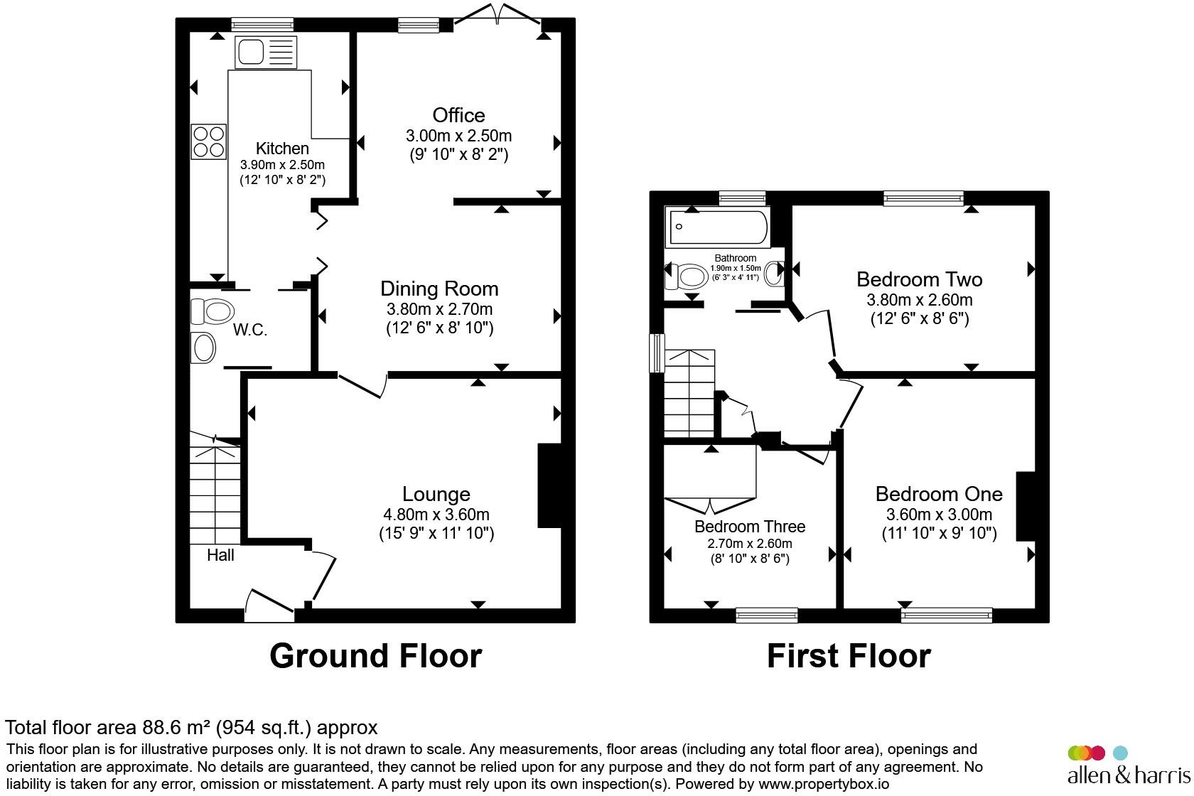 Wynsome Street, Southwick, Trowbridge floorplan