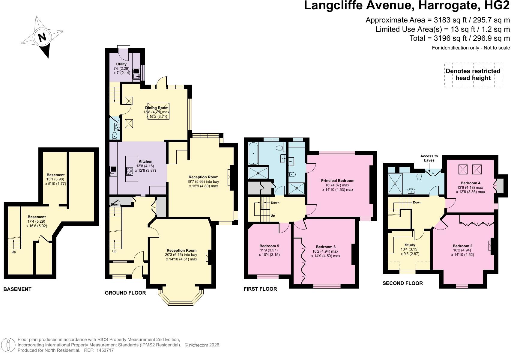 Langcliffe Avenue, Harrogate, HG2 floorplan