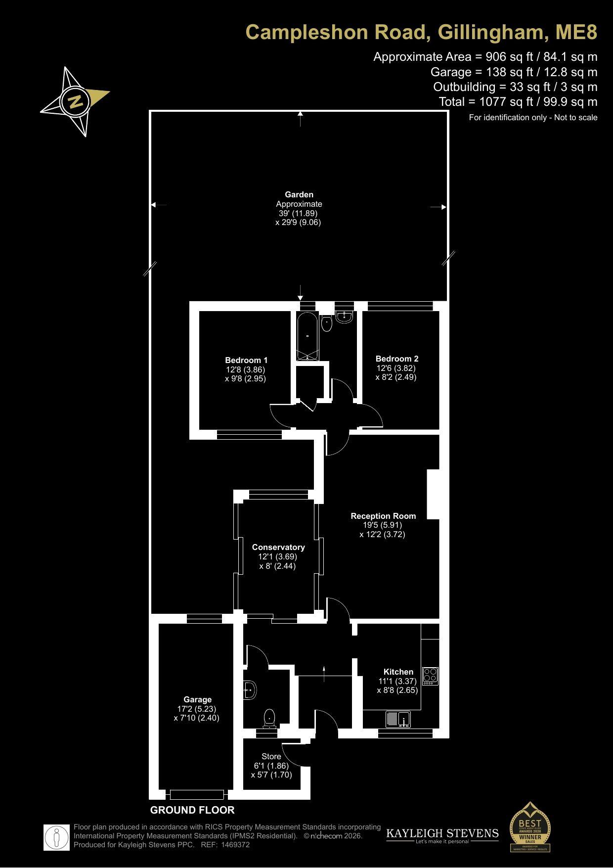 Sale Agreed By Kayleigh Stevens floorplan