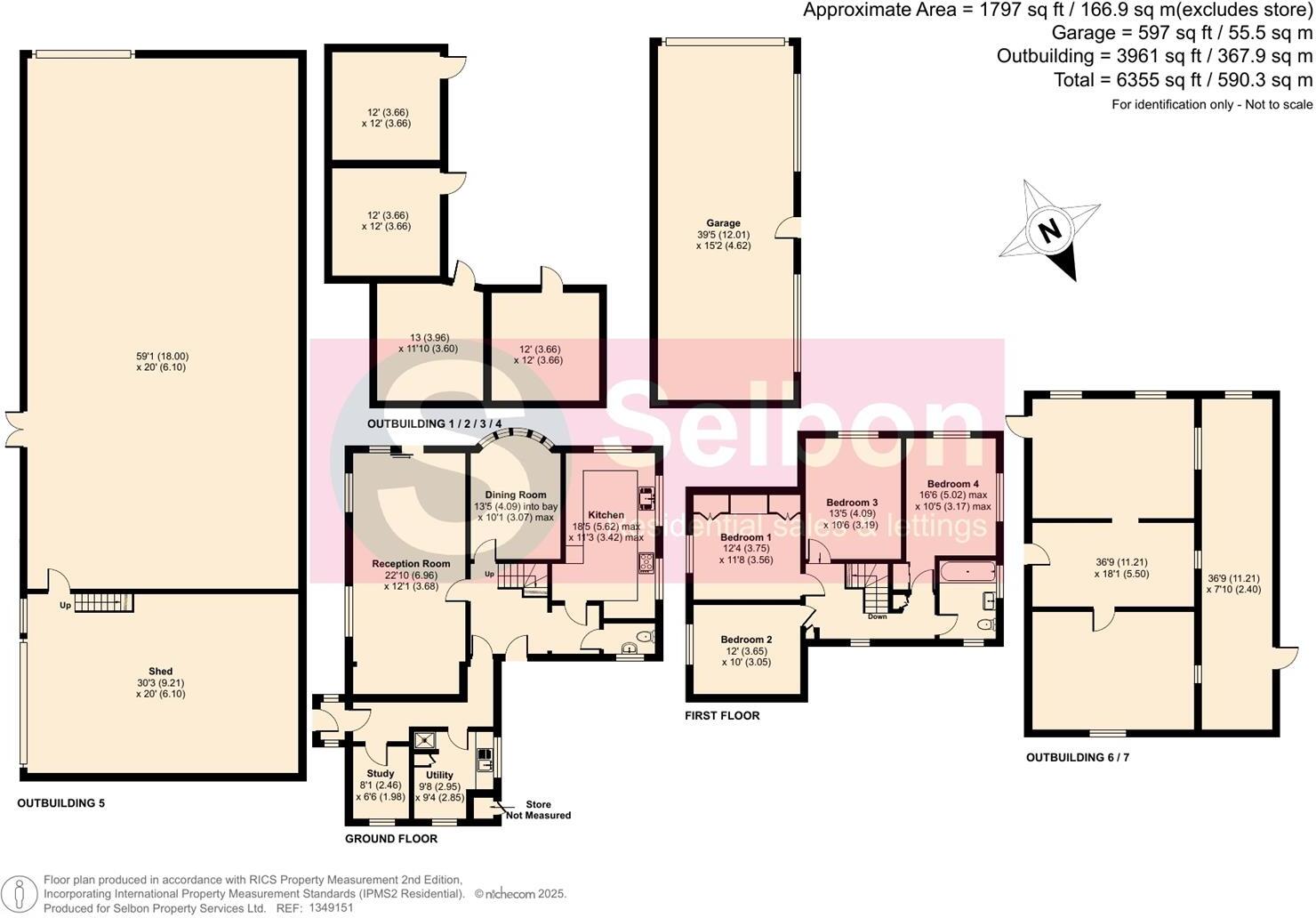 Doras Green Lane, Ewshot, Farnham floorplan