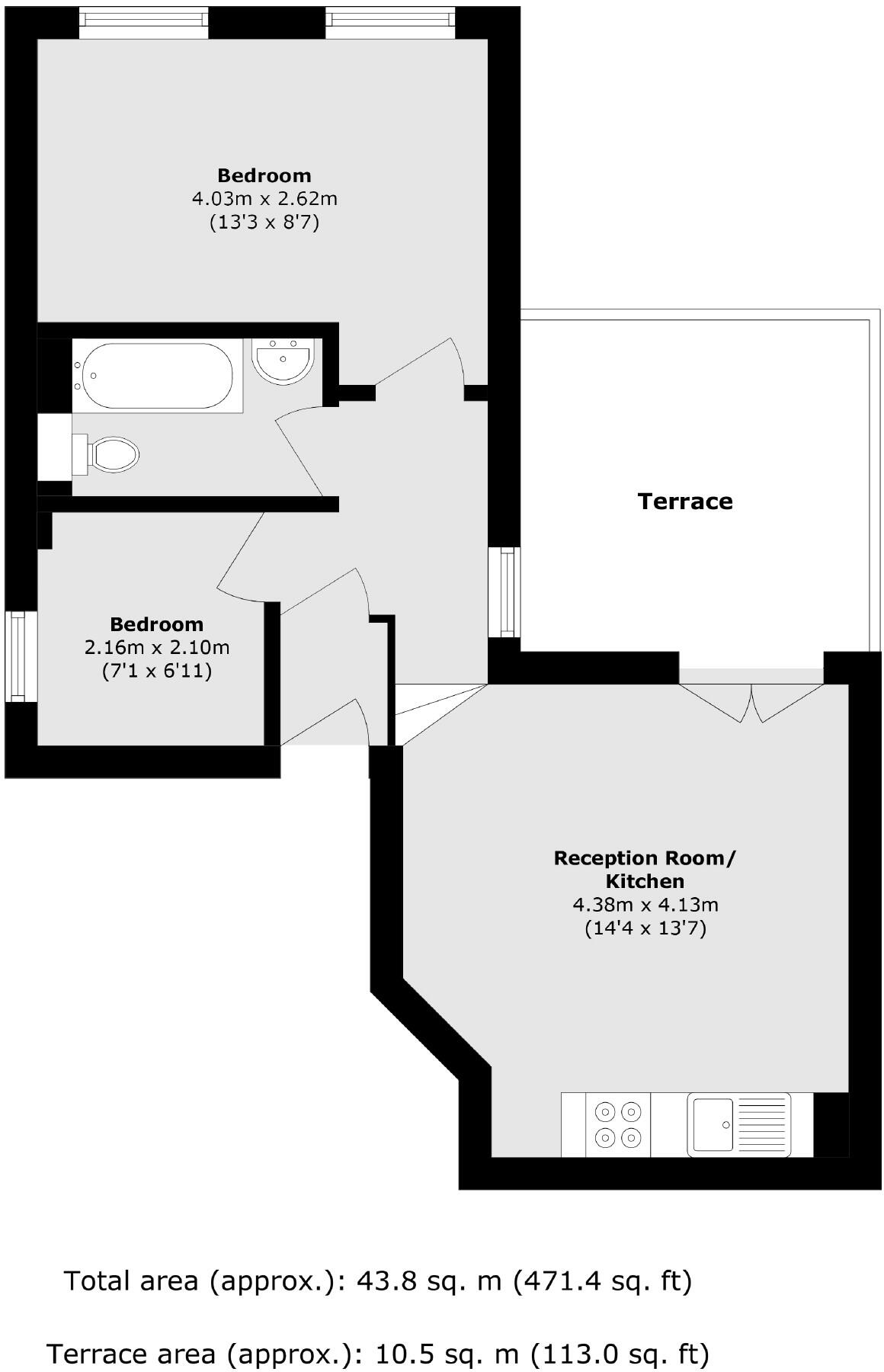 Canonbie Road, Forest Hill floorplan