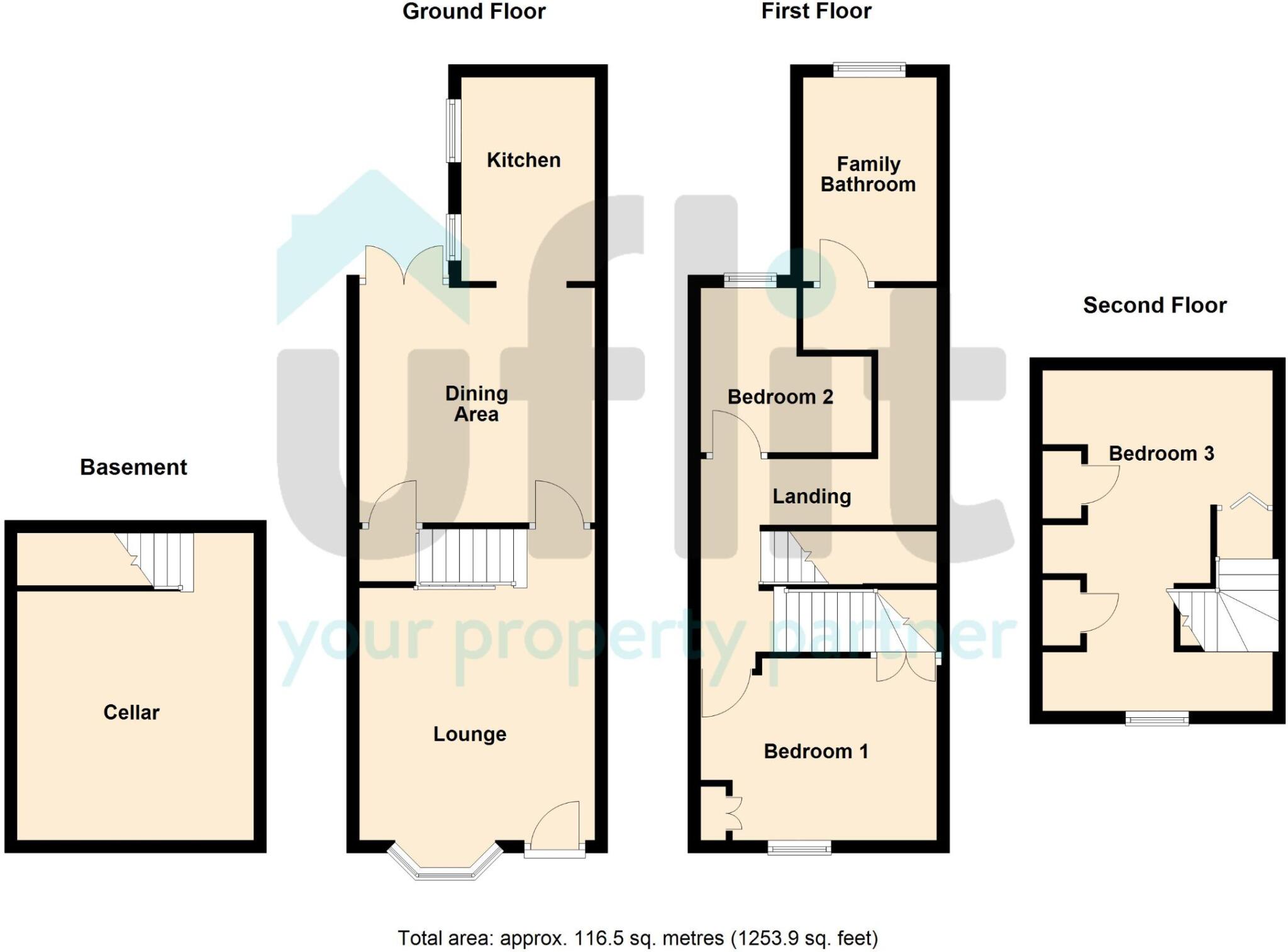 Pym Road, Mexborough floorplan