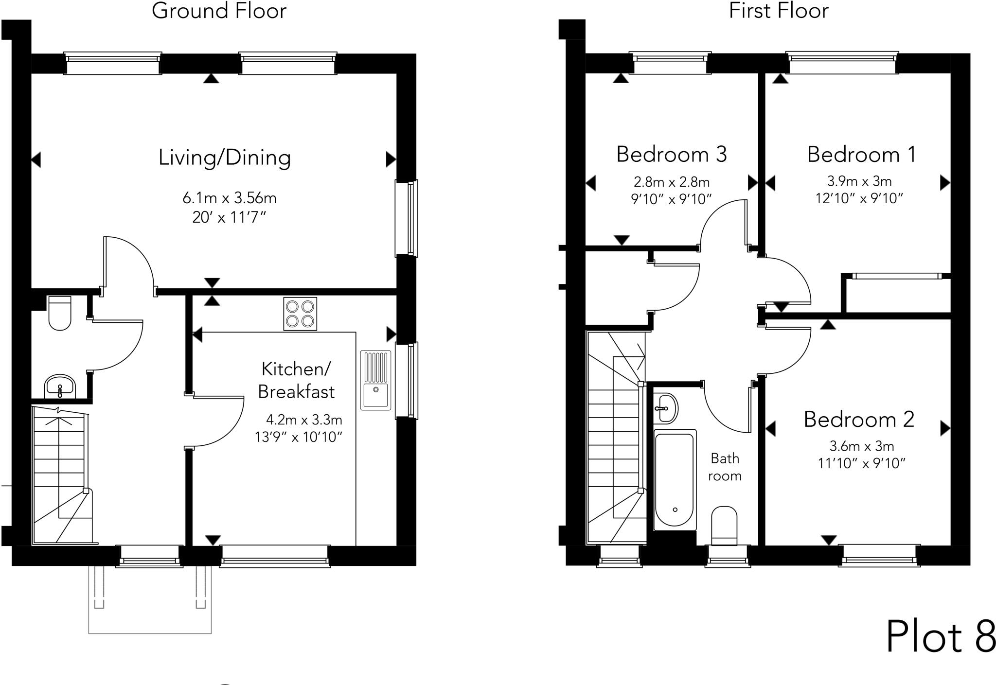 Florence Close, Send, Woking, Surrey, GU23 floorplan