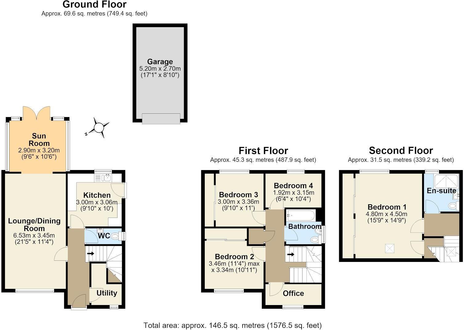 Heathercroft, Chapel Allerton, Leeds, LS7 floorplan