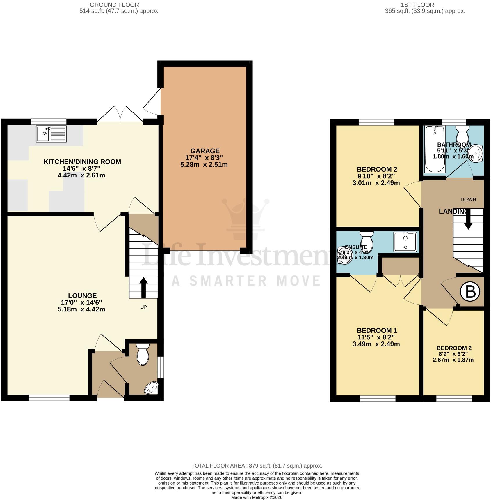 Gardeners End, Rugby, Warwickshire, CV22 floorplan