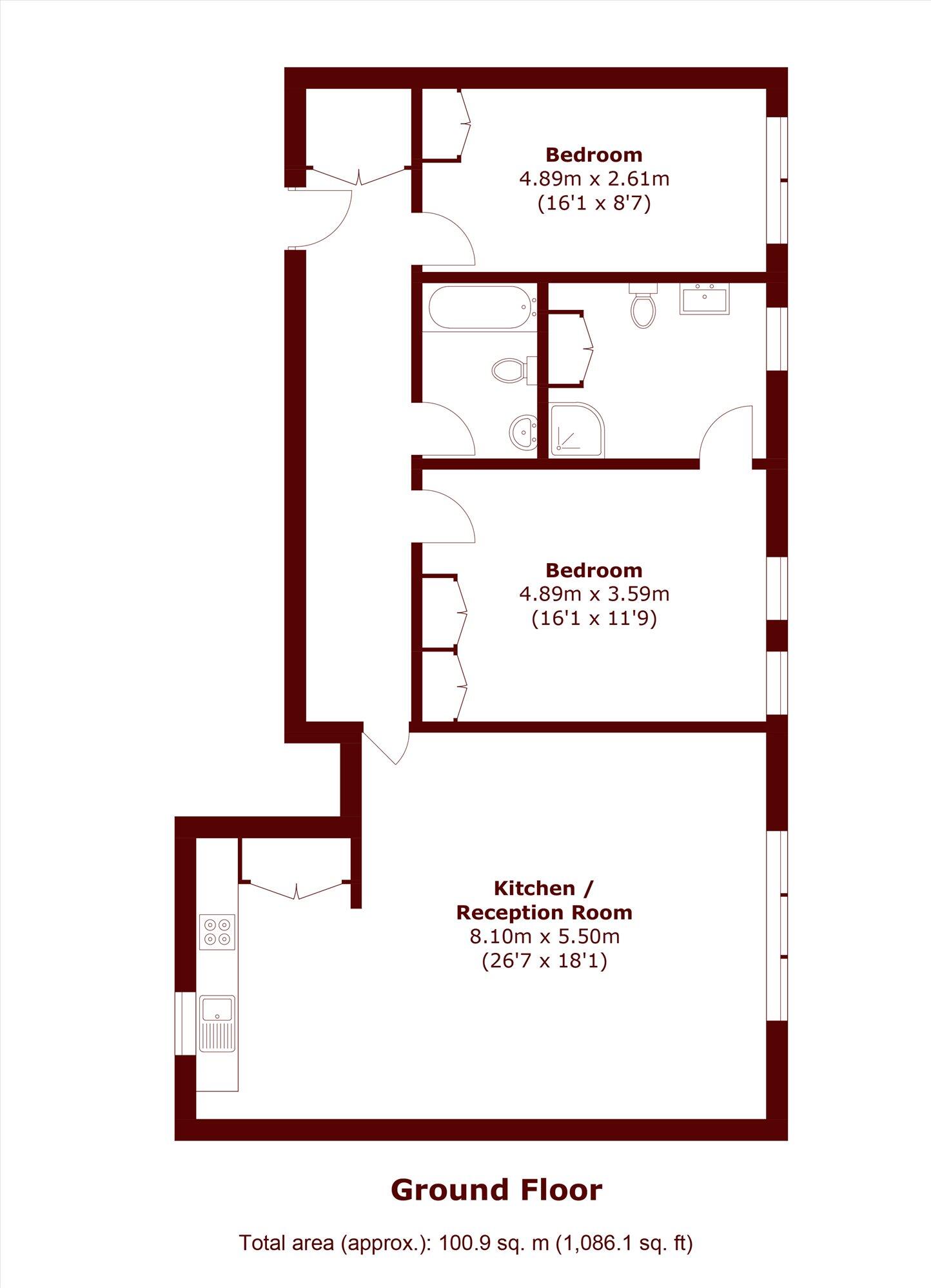 Alexandra Court, Notting Hill floorplan