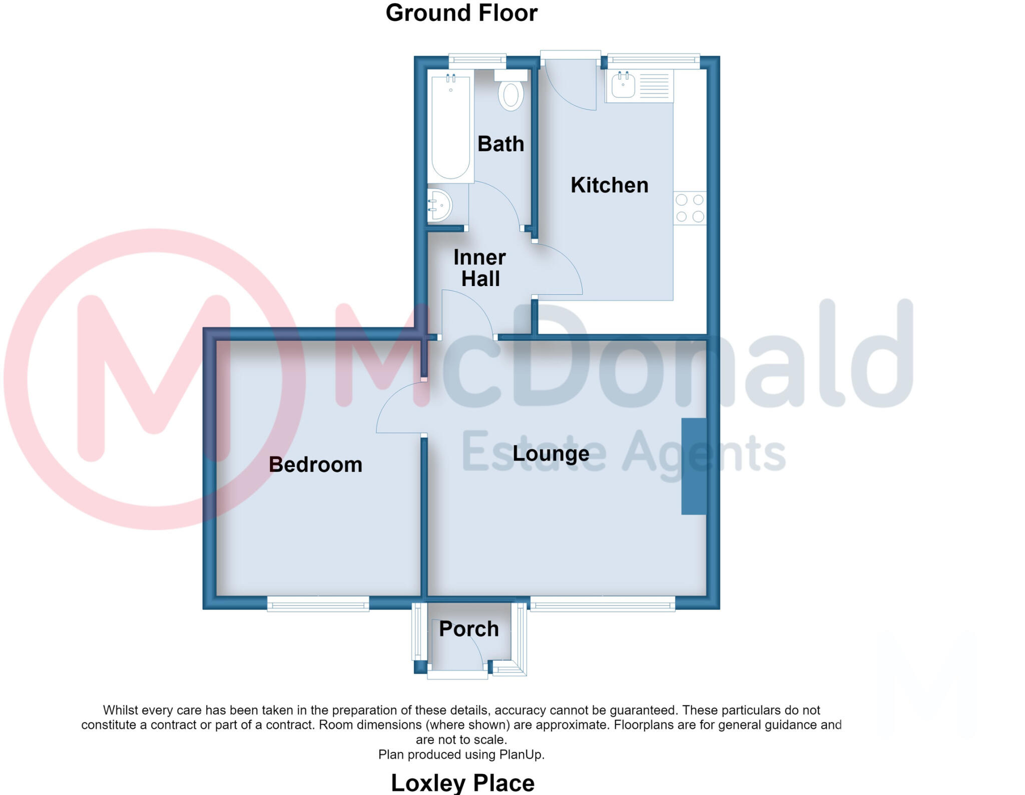 Loxley Place East, Whiteholme floorplan
