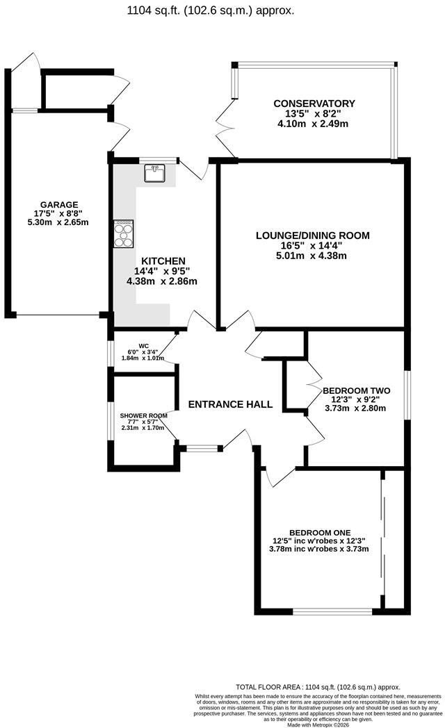 Windsor Close, Cuddington, Cheshire floorplan