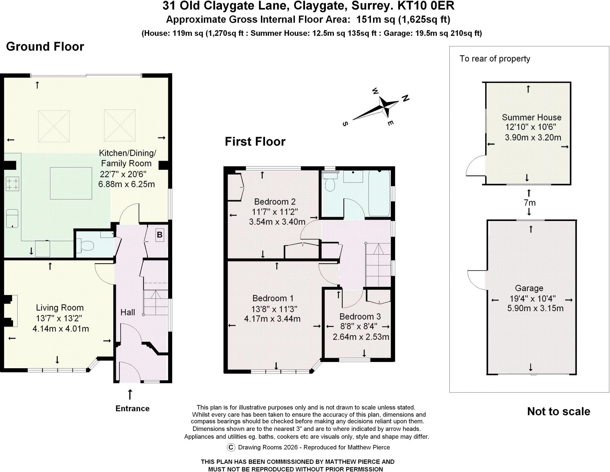 Old Claygate Lane, Claygate floorplan
