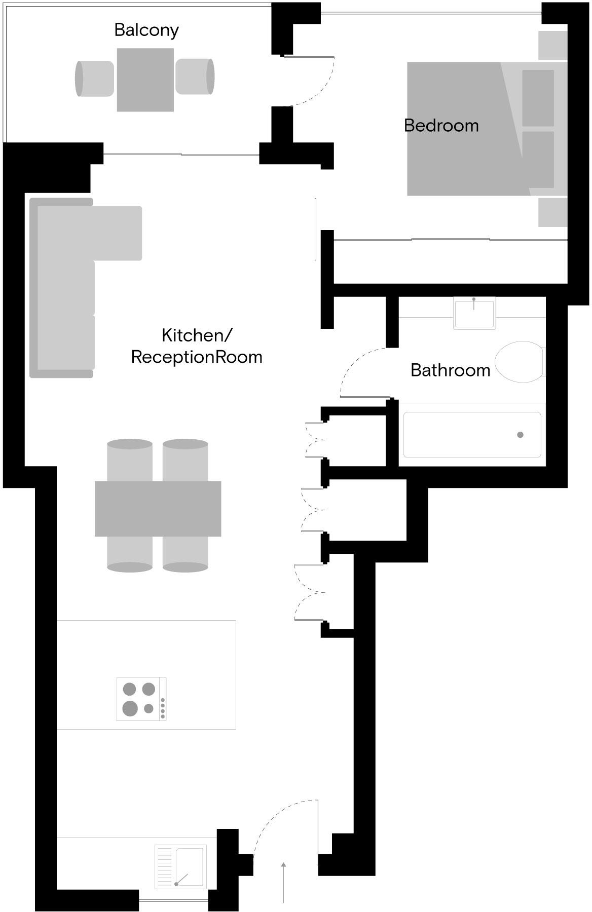 Balfron Tower, St Leonards Road, London, E14 0XU floorplan