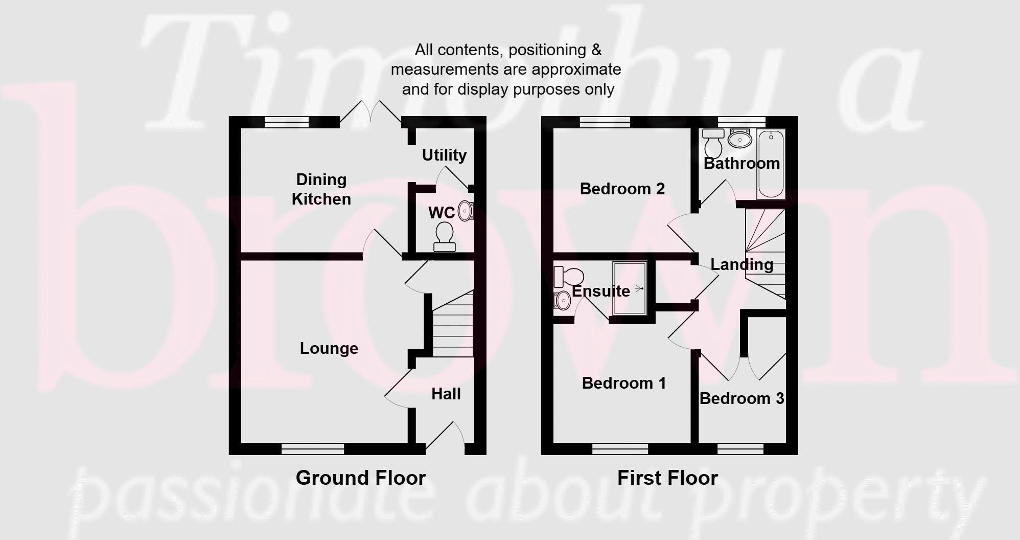 Kestrel Close, Congleton floorplan