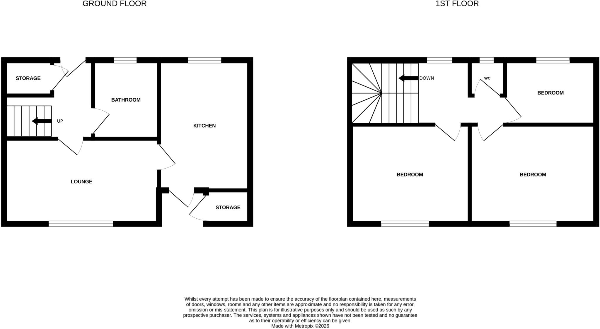 Fryston Road, Castleford, WF10 floorplan