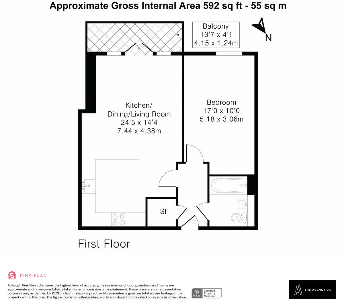 Thread Street, Wallington, SM6 floorplan