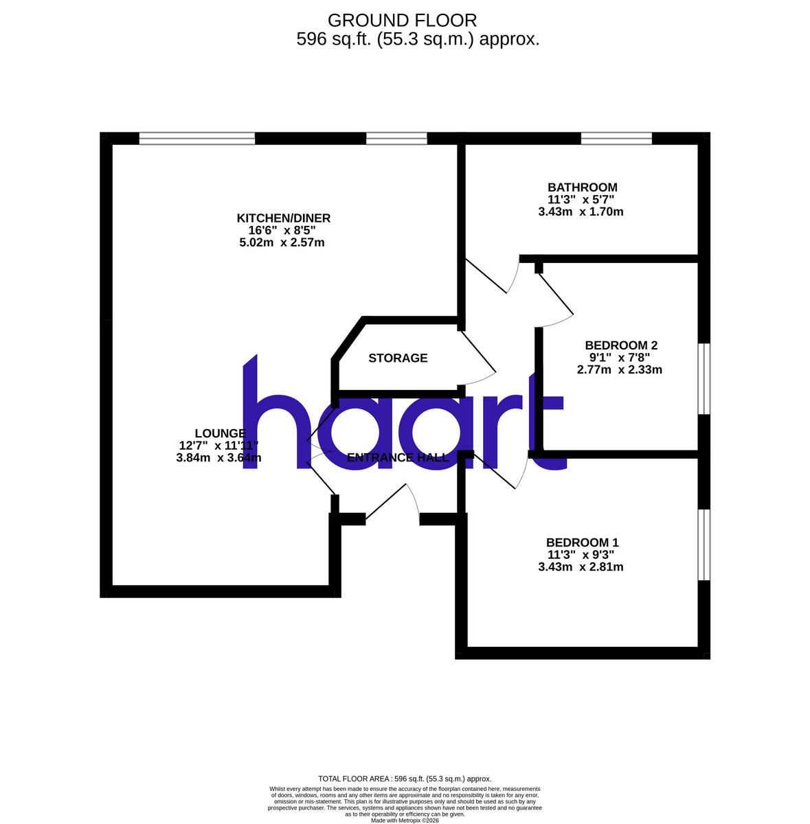 150 Church Road, Harold Wood floorplan