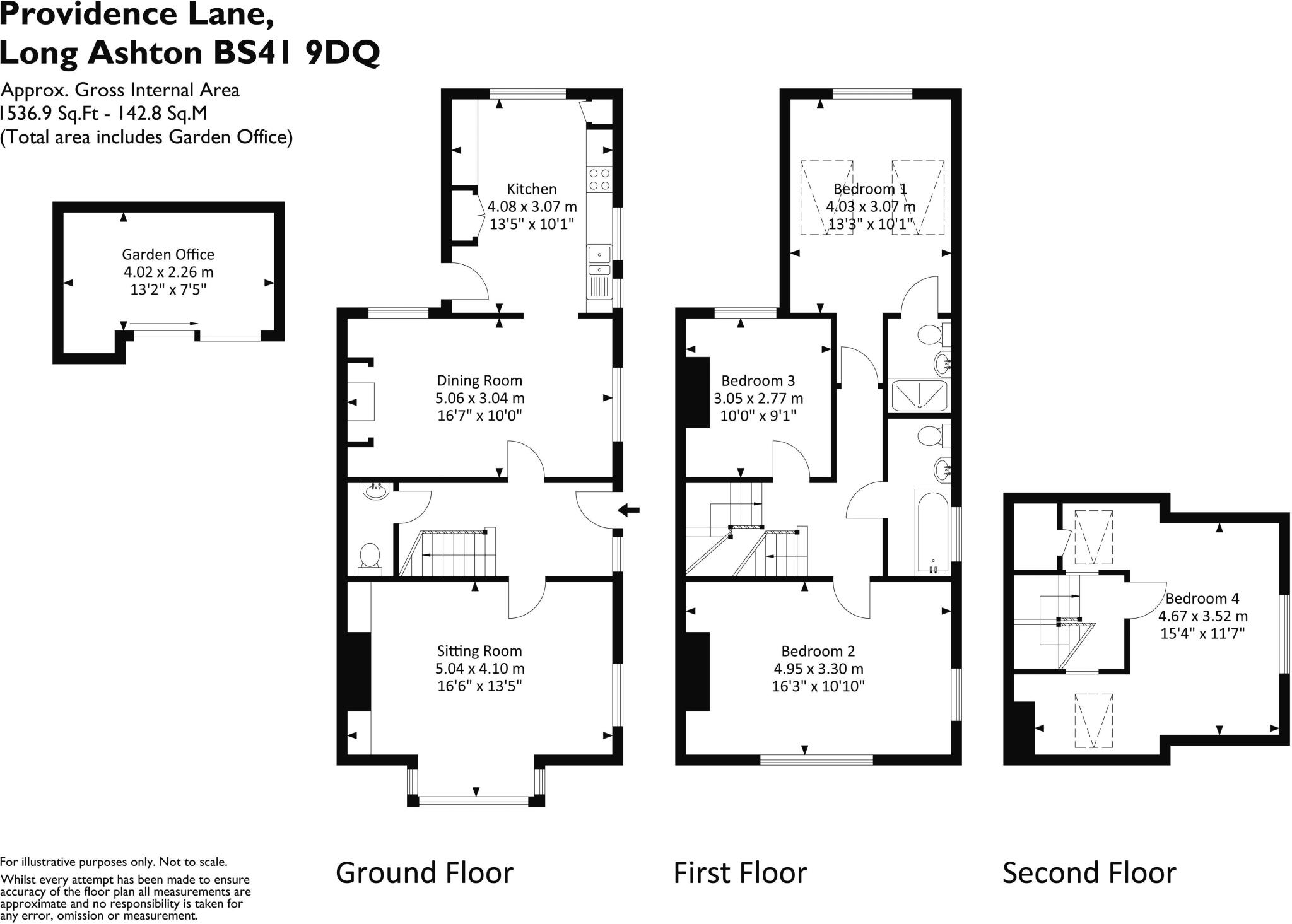 Providence Lane, Long Ashton  floorplan