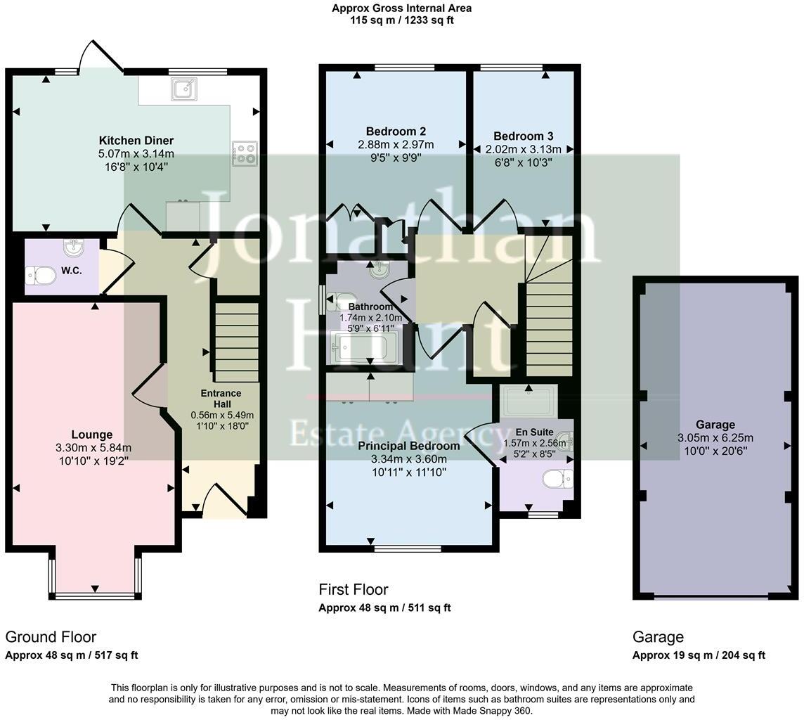 Brice Gardens, Buntingford floorplan