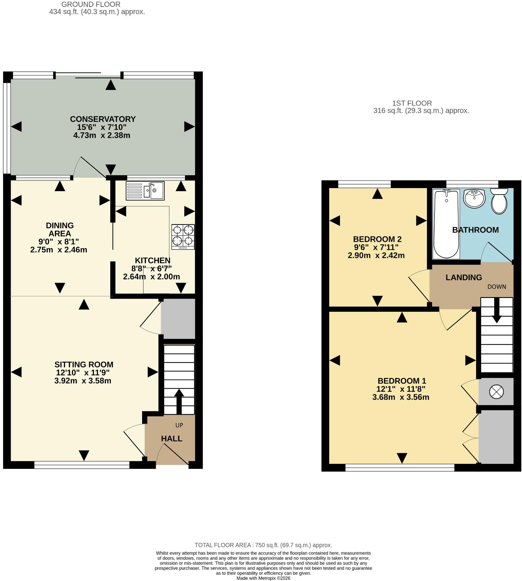 North Baddesley, Southampton floorplan