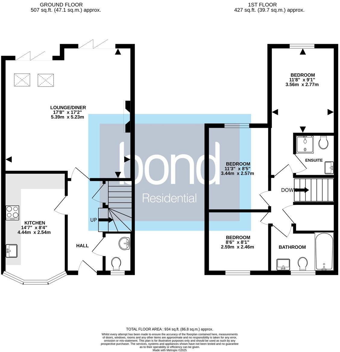 Eves Corner, Danbury, CM3 floorplan